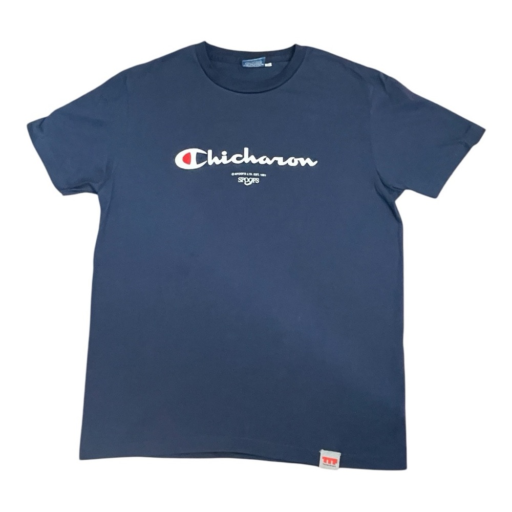 Men’s Navy Filipino Chicharron Tee size: XL ( fits like a large ) * LIKE NEW *